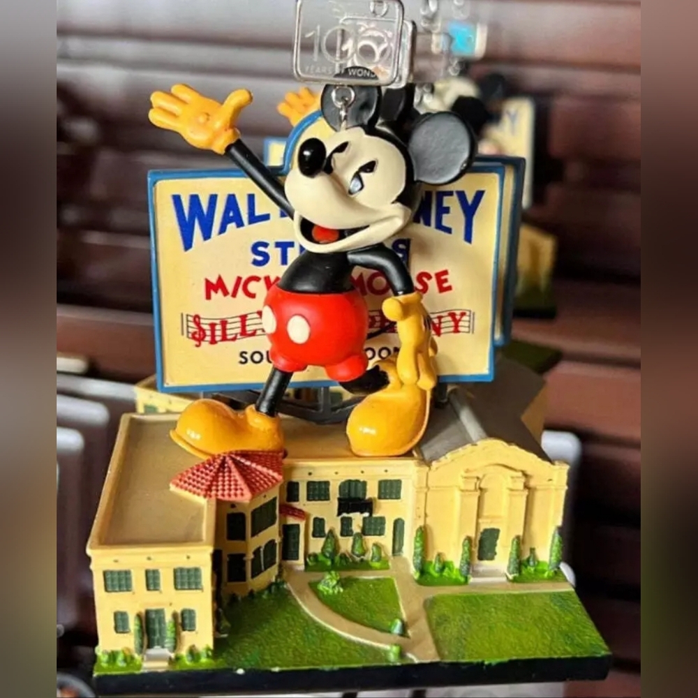 Disney 100 Celebration Hyperion Studio Mickey Silly Symphony Ornament NWT